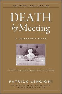 Death By Meeting Book Cover
