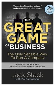 Great Game Of Business Book Cover